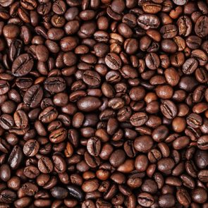 Roasted coffee beans background