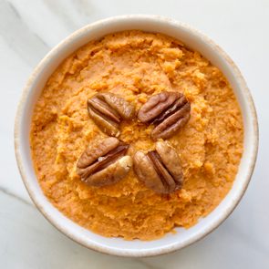 vegan mashed sweet potatoes