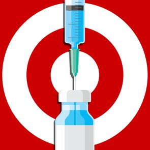 target flu shot illustration